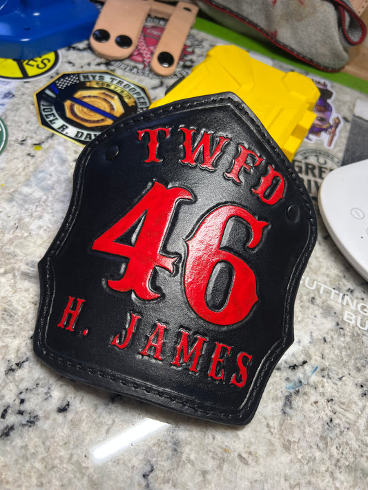 Leather Fire Shield Intermediate Level